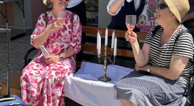 Das Maskentheater in Wangen beim Pflasterspektakel